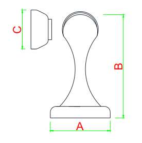 Commercial Home Magnetic Door Stopper