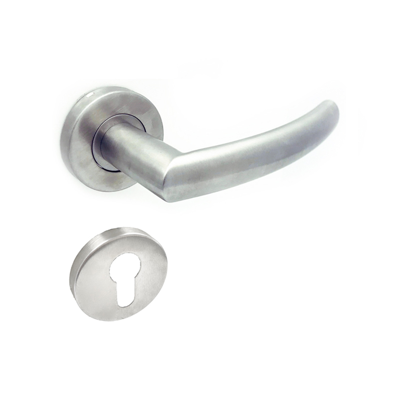 bedroom door stainless steel solid lever handle